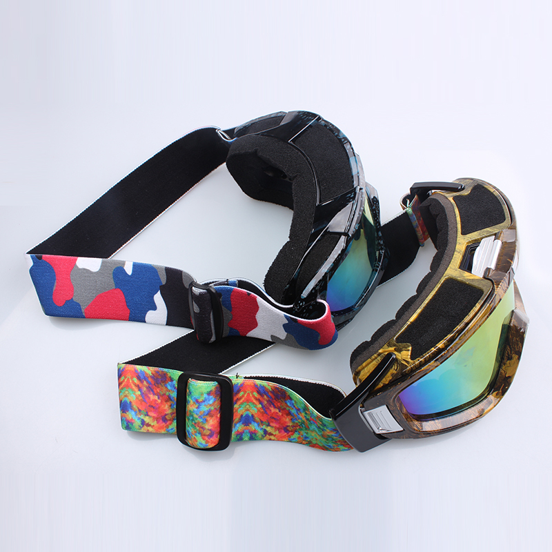 New Fashion Sublimation Custom Logo Adjustable Elastic Goggle Strap