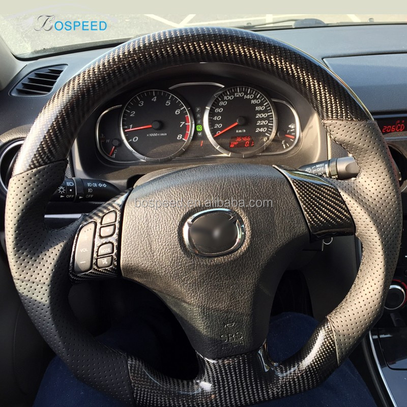 Mazda 3 Sporty Carbon Fiber Steering Wheel For Mazda Buy Mazda Carbon