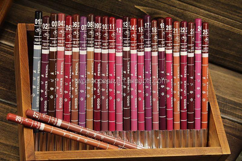 Professional Designed Best Waterproof Eyeliner Pencil Lip Liner