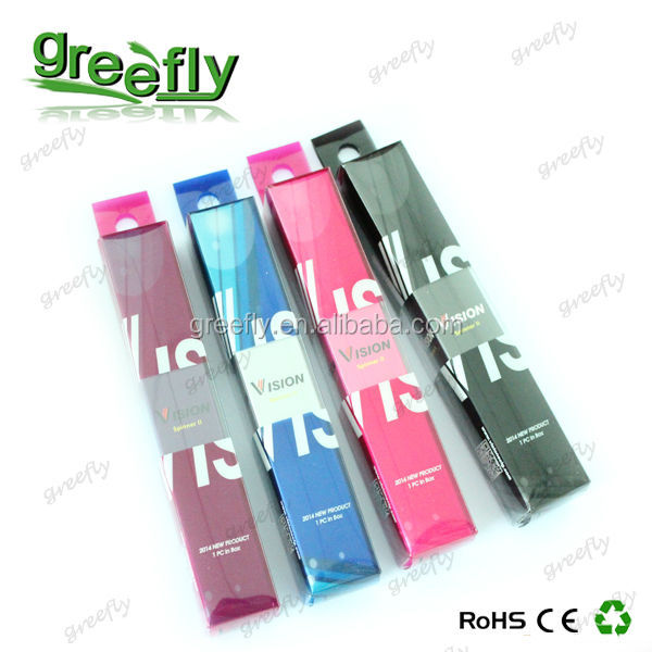 Big power twist vision spinner II new arrival 1600mah capacity battery vision spinner 2 in stocking