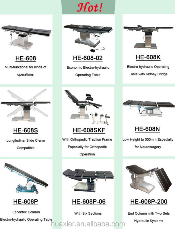 電気の高さ調節alibabaの手術台仕入れ・メーカー・工場