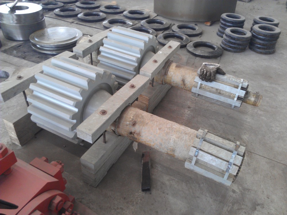 China supplier 42CrMo4 4140 forged steel shaft Gear shaft