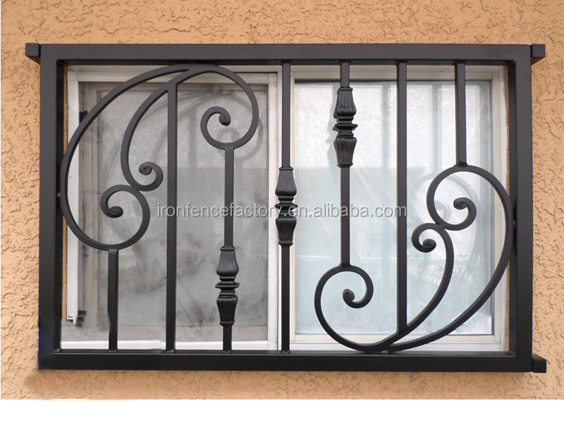 New Design Window Grills iron window grill