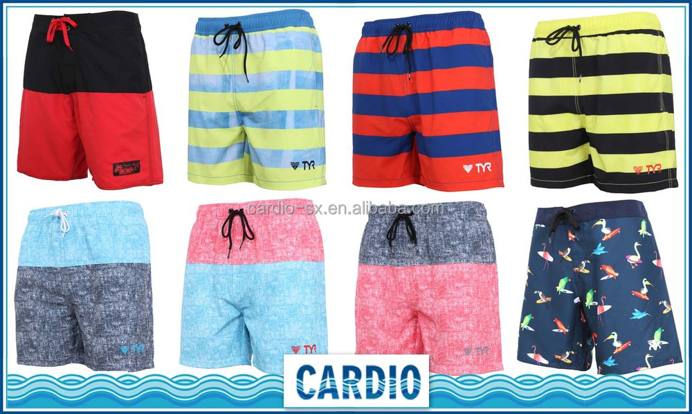 カスタム印刷された印刷された優れた軽量のメンズboardshortチェッカーボードhandfeelメンズボードショーツ仕入れ・メーカー・工場