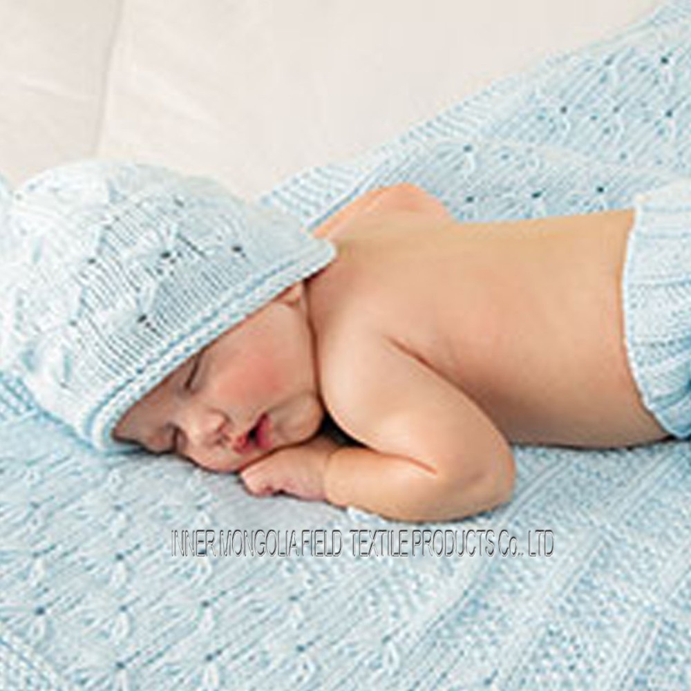 タンポポ赤ちゃんニット新生児カシミヤセットの帽子、ショーツ、ブランケット仕入れ・メーカー・工場