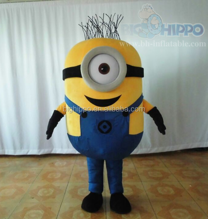 2015熱い販売安いdespicable手先私に子供の漫画のマスコットの衣裳仕入れ・メーカー・工場