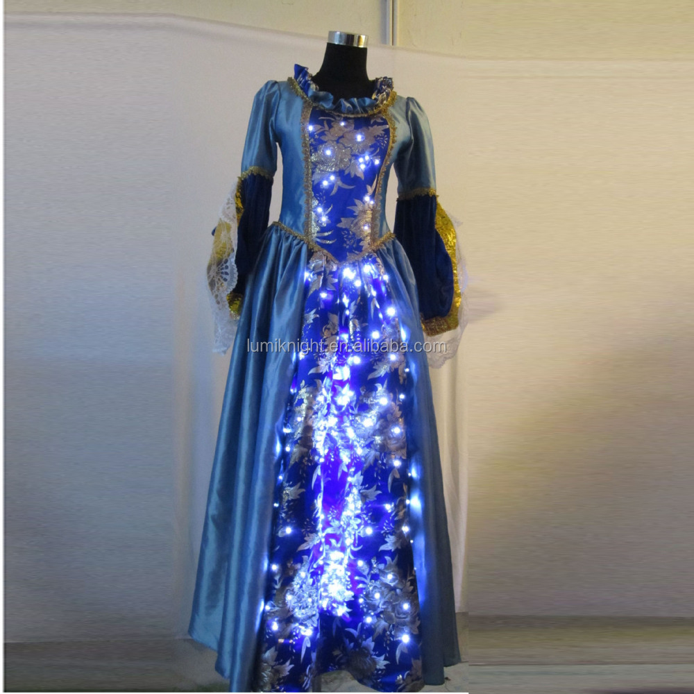 Ledライトは、 ドレスを/明るい衣装やステージパフォーマンスパーティーのために仕入れ・メーカー・工場
