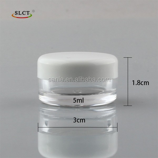 Mini cosmetic containers 5ml