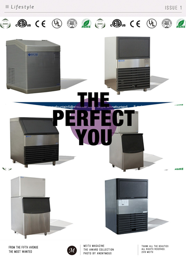 85lbs In 24 Hours Automatic Under Counter High Quality Ice Maker Machine