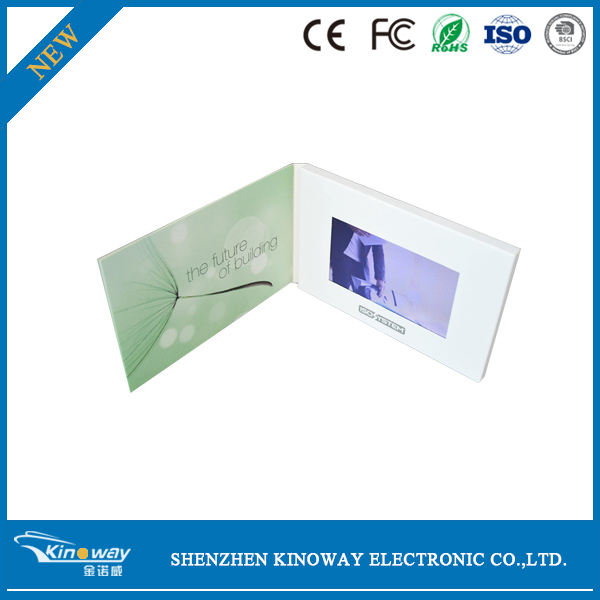video Card wholesale flash led light Promotion Advertising Product LCD Display Video card Brochure led video card