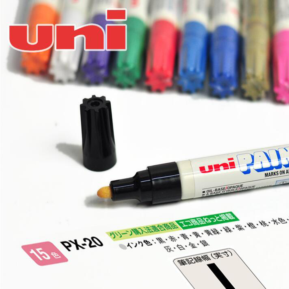 Uni Paint Marker Fine Tip PX21 - Gold