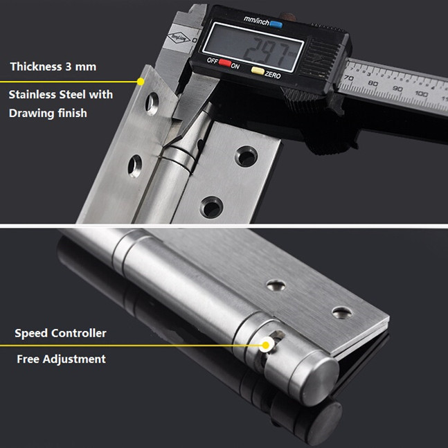 Hydraulic Pressure Automatic Hinges With Damping Buffer Function Buy