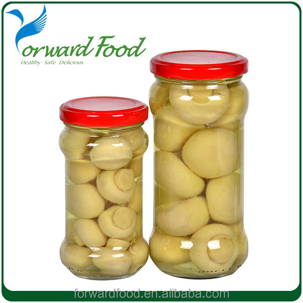 whole champignon mushroom in brine