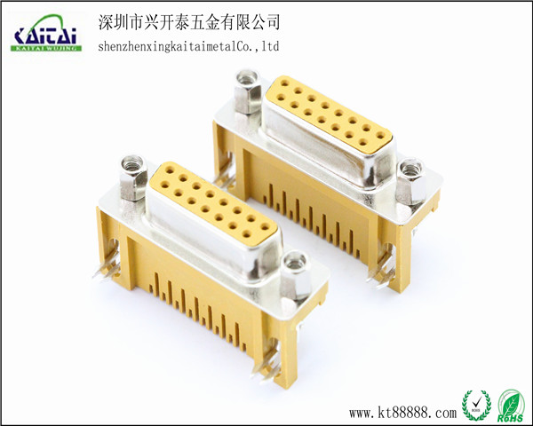 D-subメス/maledb990度コネクタpcb仕入れ・メーカー・工場