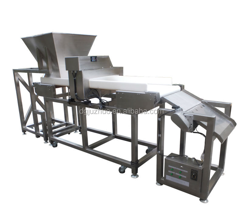 Digital metal detector for desiccated coconut,jelly,snack,biscuit,coffee,candy,milk ,bread,cheese industry JZD-300