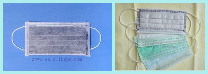 使い捨てフェイスマスク2ply/3ply耳のループ・上にネクタイ、 外科フェイスマスク仕入れ・メーカー・工場