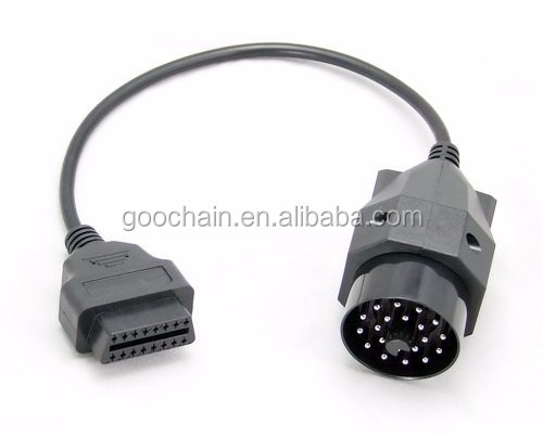 OBD OBD2 16 Pin Connector Diagnostic Adapter for BMW 20 Pin.jpg
