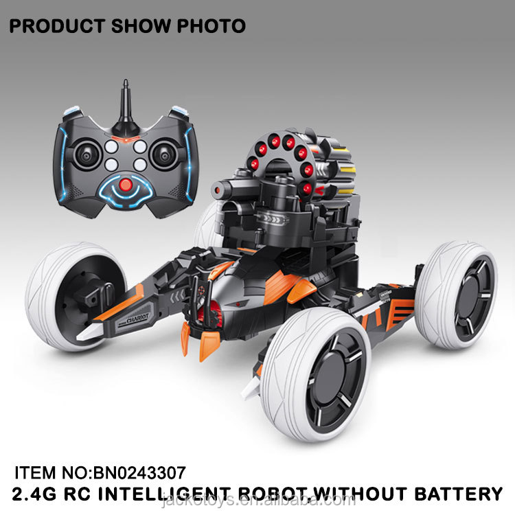 Remote Control Shooting Four Wheel Chariot Rc Fighting Robot Toys Buy