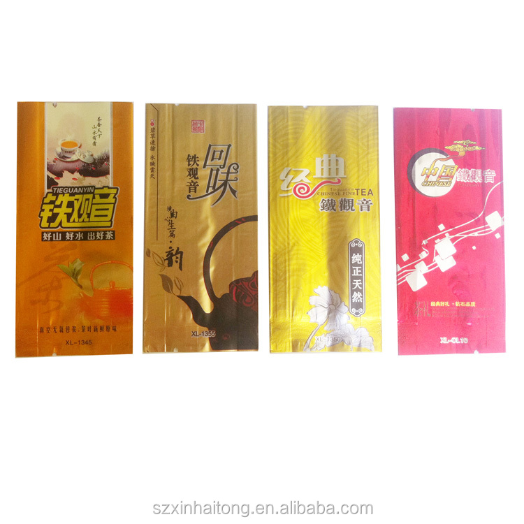 Aluminium foil empty nylon pyramid tea bags