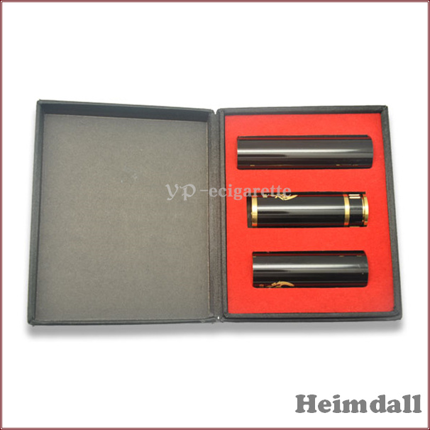 2014 Wholesal ecigator ecig mechanical mod black Heimdall Mod e-cigarette clone Heimdall Mod clone