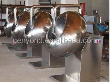 Automatic enrobing&coating machine for chocolate beans/bar/cake/biscuit processing
