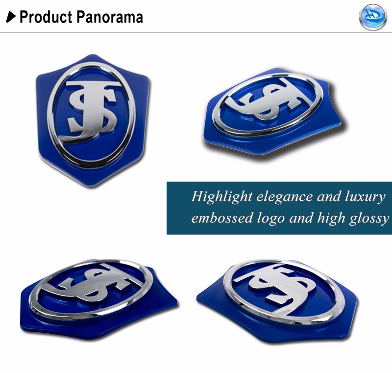 Self Adhesive Fine Metal Car Auto Logo Custom Plastic Emblems Buy