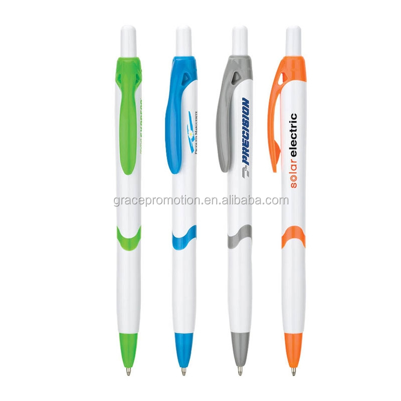 新しいデザインの安価な2014年販促プラスチックボールペン広告のための問屋・仕入れ・卸・卸売り