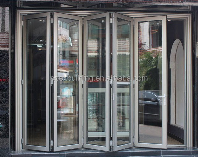 屋外折りたたみ式スクリーンドアガレージドア大開口スペース & モダンデザインカラー - Buy Outdoor Folding  Door,Folding Screen Door,Folding Door Garage Product on Alibaba.com