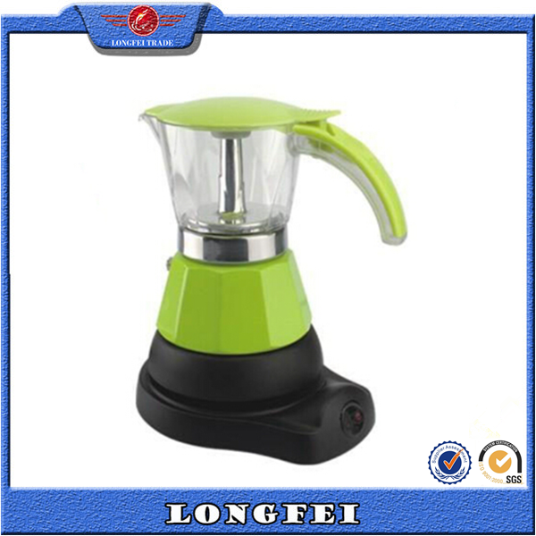 High quality various color mini electric coffee maker