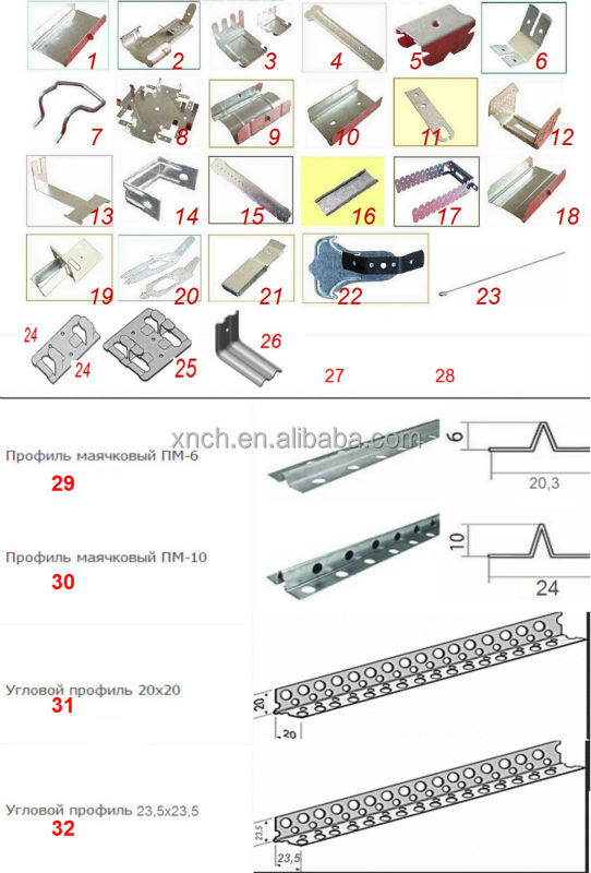 Gypsum Board Profiles Accessories For Ceiling System Buy Gypsum