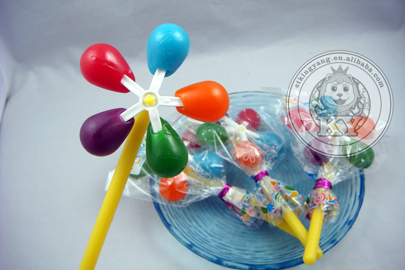 Fancy Rotating Windwill Candy Toy Lollipop Candy