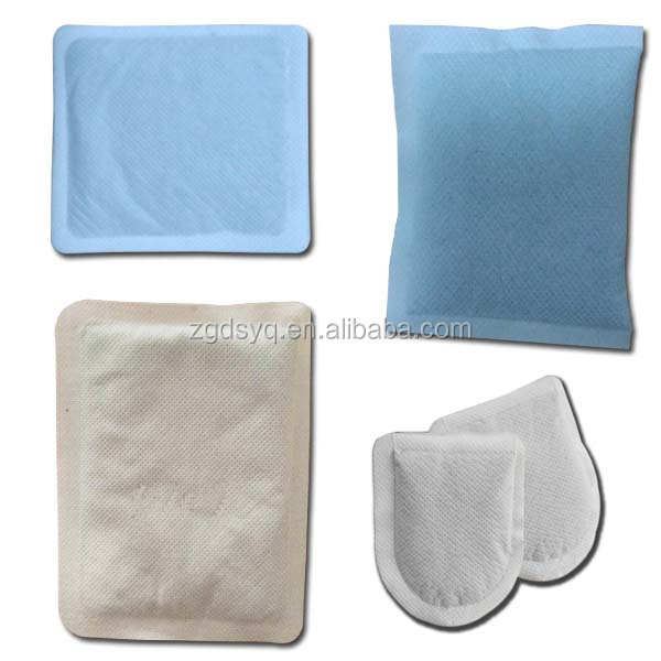 Body warmer disposable instant heat airactivated iron powder heat pack