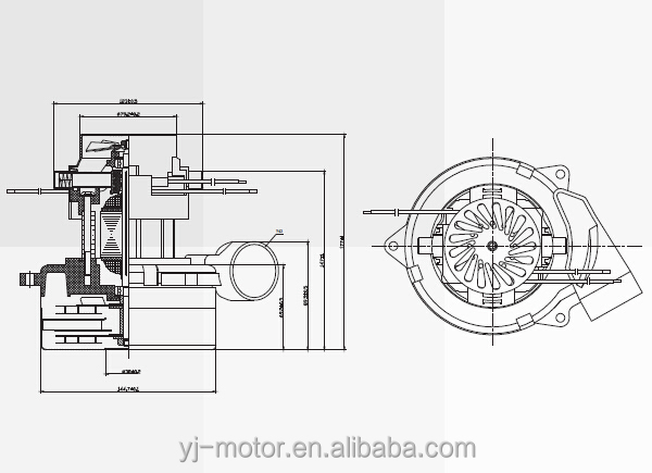 Yj-v4z-ap38産業用真空モーター問屋・仕入れ・卸・卸売り