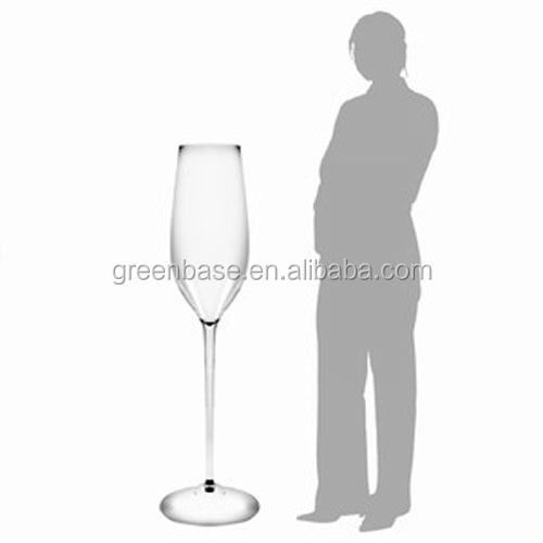 Giant Acrylic Champagne Flute 670oz 19ltr Can Be Used As A