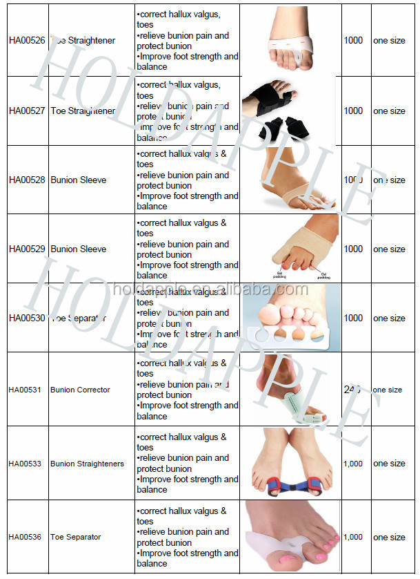 ゲル並ぶつま先靴下の痛みフットブリスタートウモロコシ痛風関節炎腱膜瘤の痛み別々HA00542仕入れ・メーカー・工場