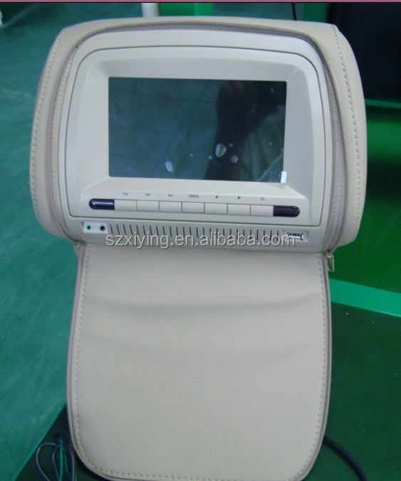 2014年ユニバーサル7インチタッチスクリーンを持つ車のdvdヘッドレスト問屋・仕入れ・卸・卸売り