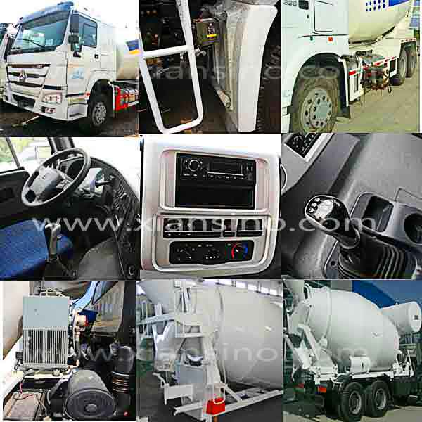 Sino トラック 290HP 9cbm howo 6 × 4混合トラック lhd rhd仕入れ・メーカー・工場