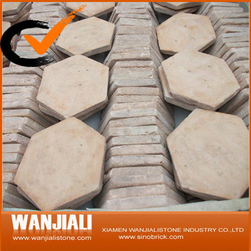 Begie Hexagon Terracotta Tiles