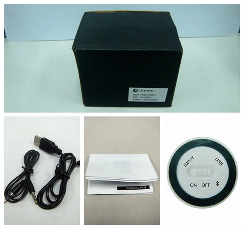 Active Subwoofers Portable Mini Bluetooth Speaker Salt and Pepper Shaker Style