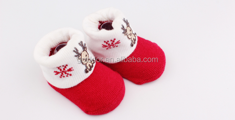 赤ちゃん新生児靴下hat+mittens+shoes乳児のベビーミトン帽子セット、 赤ちゃんが編んだニットキャップと帽子問屋・仕入れ・卸・卸売り