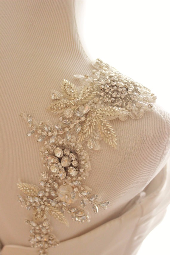 Bridal Crystal and Pearl Statement Dress Straps, Bridal Statement Straps.jpg