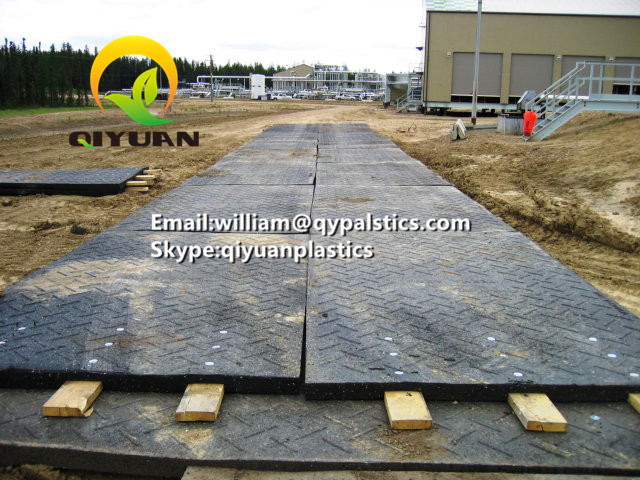 Hdpe Dragline Mats Heavy Duty Plastic Road Protection Board Ekki