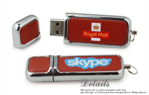 OEM 8GBの昇進のサービス品の革USBのペンドライブ問屋・仕入れ・卸・卸売り