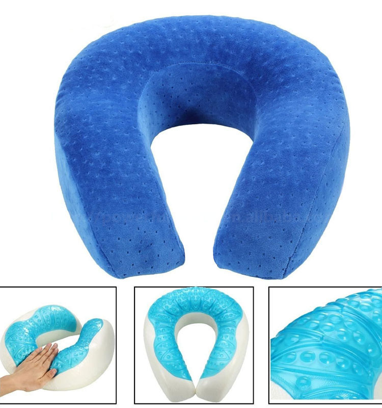 Orthopedic Memory Foam Travel Pillow/ The Best Neck Pillow With 360