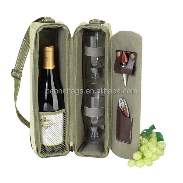 unique and shiny design pretty red wine champagne bag for gift