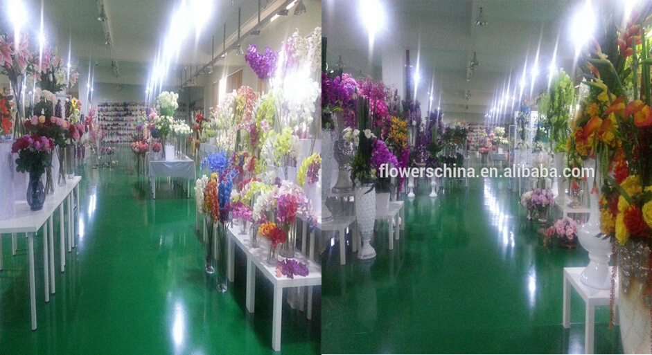 安い卸売長い絹の花の人工蘭の茎造花中国製仕入れ・メーカー・工場