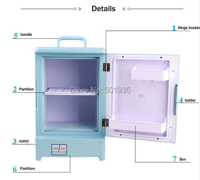 Купить Мини-холодильник 15 л автомобиль Холодильник, бытовой двойного ...