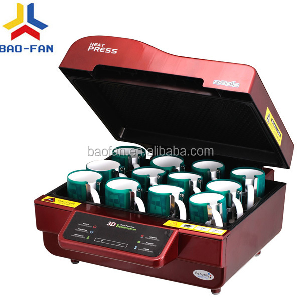 3D sublimation phone case printing machine/ 3d sublimation vacuum heat press machine