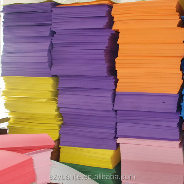Good quality recycled high density eva foam sheet with various colors and sizes