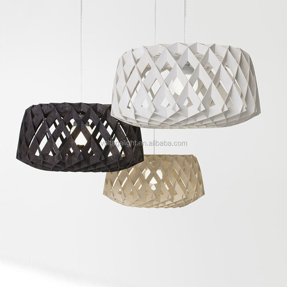 Moderne zin breien natuurlijke houten hanglamp met klassieke ...